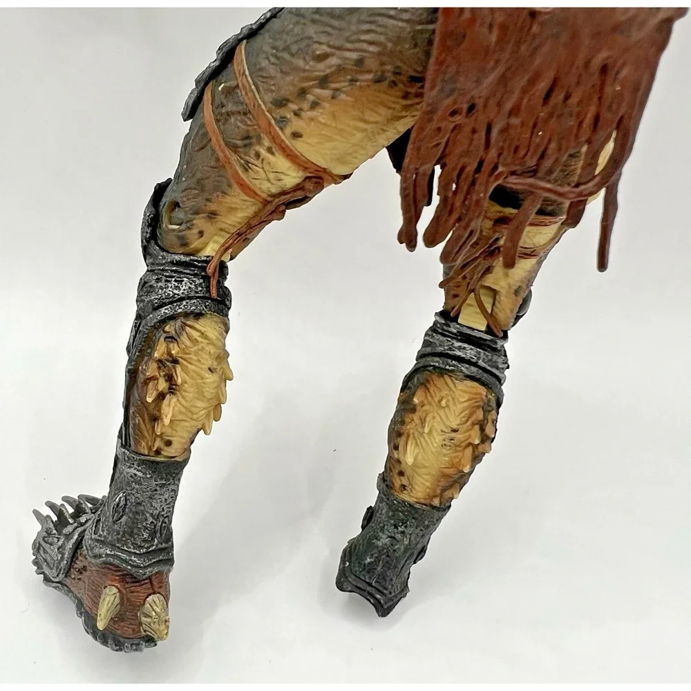 NECA AVP Requiem Unmasked Wolf Predator Figure Damaged Parts Repair 2008 Open